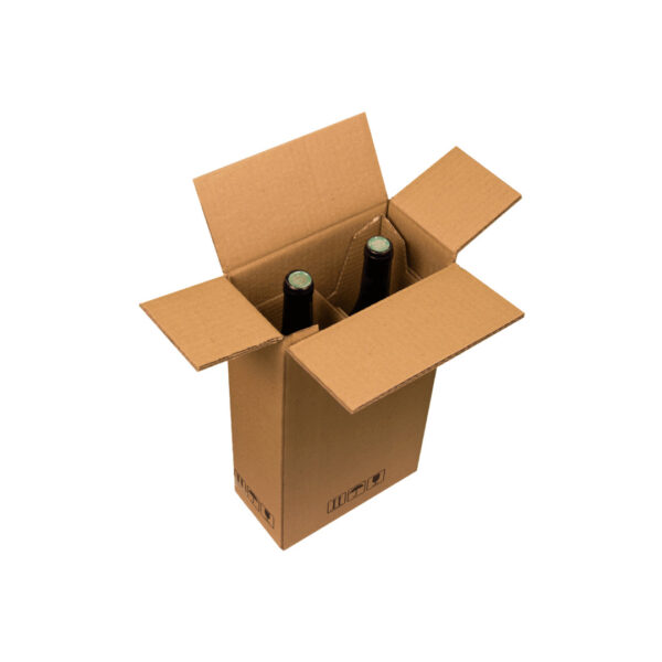 CARTON 2 BOUTEILLES RABATS RENTRANTS