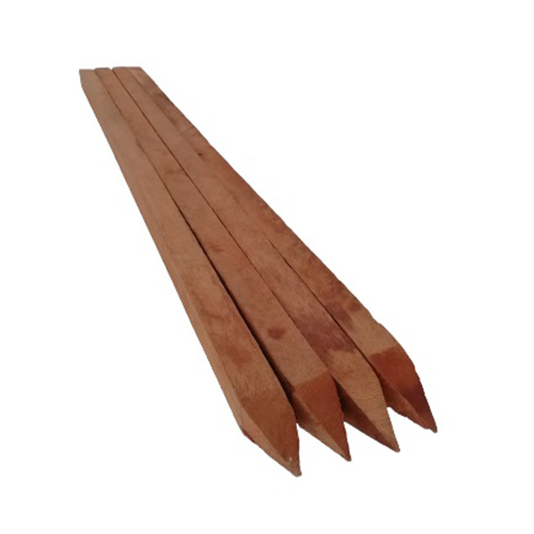 tuteur bois exotique carré