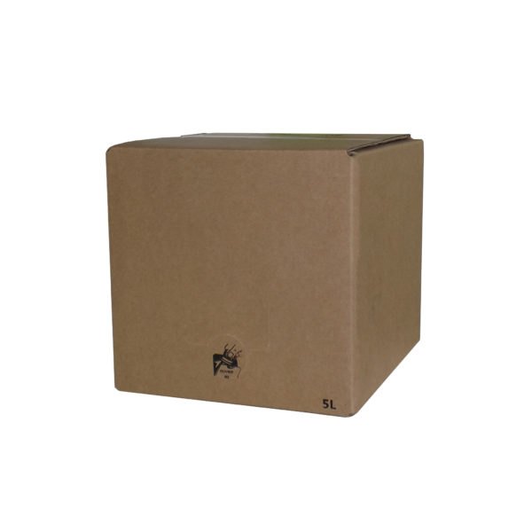 Carton BIB 5 L écru cube