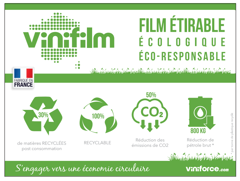 FILM étirable MANUEL biodégradable- étirable manuel écologique