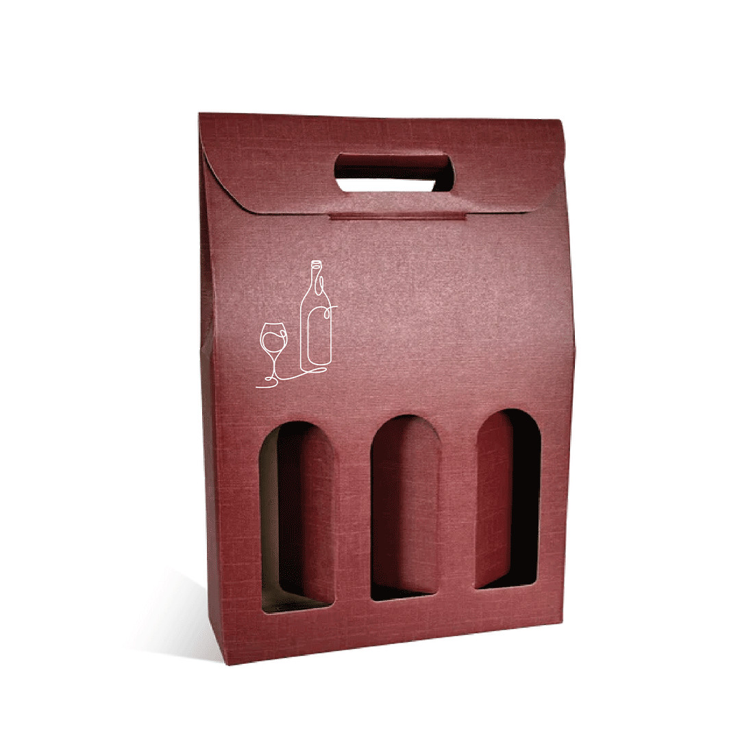VALISETTE BORDEAUX IMPRESSION LINE – Image 2