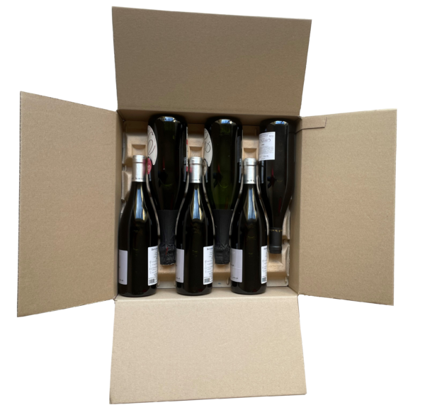 CARTON 6 BOUTEILLES EXPORT A PLAT CARRE ECRU – Image 4