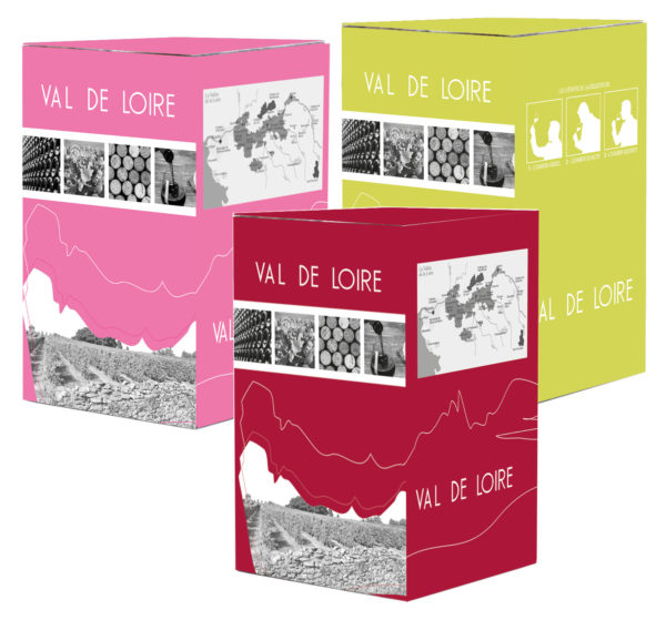 CARTON BIB "VINS DE LOIRE"